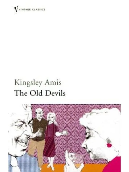The Old Devils, cover of another edition (the Hutchinson 1986 cover is not yet photographed)