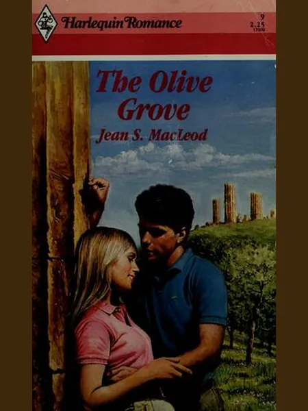 The Olive Grove first edition cover, Mills & Boon 1986