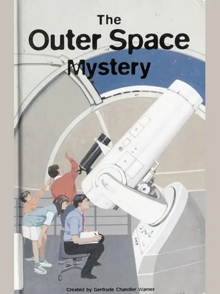 The Outer Space Mystery first edition cover, A. Whitman 1997