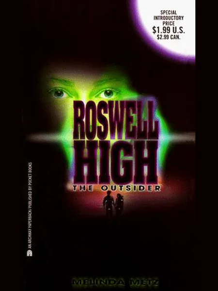 The Outsider first edition cover, Simon Spotlight Entertainment 1998