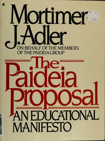 The PAIDEIA PROPOSAL cover