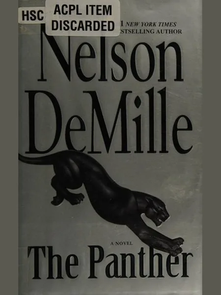 The Panther first edition cover, Grand Central Publishing 2012