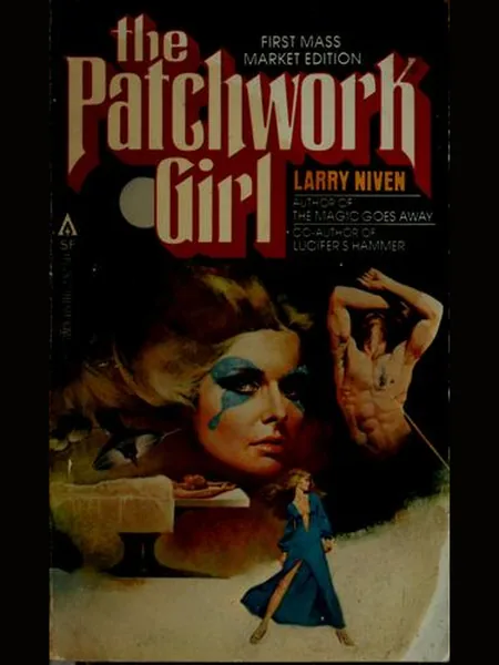 The Patchwork Girl first edition cover, Ace Books 1980