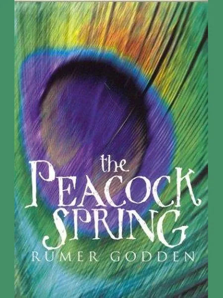 The Peacock Spring, cover of another edition (the Macmillan 1975 cover is not yet photographed)