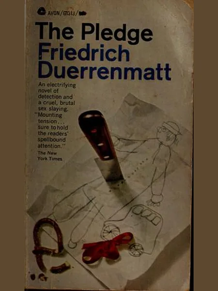 The Pledge cover, Knopf 1959