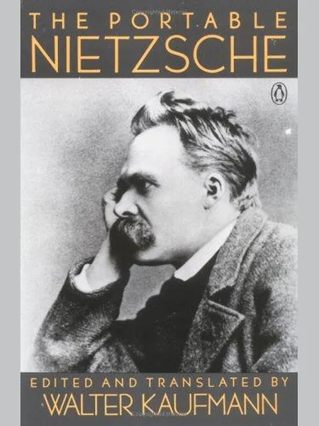 The Portable Nietzsche, cover of another edition (the Chatto & Windus 1971 cover is not yet photographed)