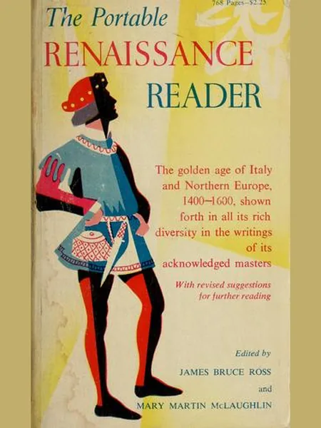 The Portable Renaissance Reader first edition cover, Viking 1953