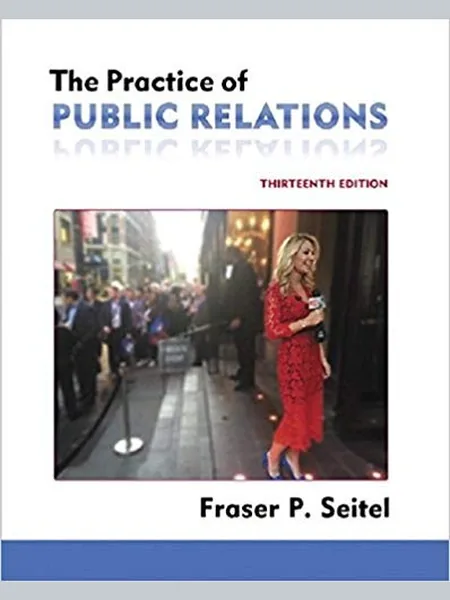 The Practice of Public Relations, cover of another edition (the Prentice-Hall 1995 cover is not yet photographed)