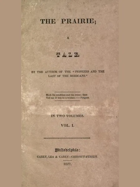 The Prairie, cover of another edition (the Henry Colburn 1827 cover is not yet photographed)