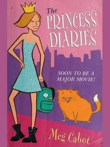 The Princess Diaries cover, Macmillan Children's Books 2001