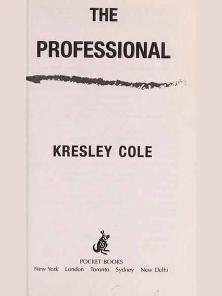 The Professional, cover of another edition (the Pocket Star Books 2013 cover is not yet photographed)