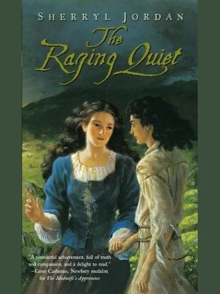 The Raging Quiet first edition cover, Simon Pulse 1999