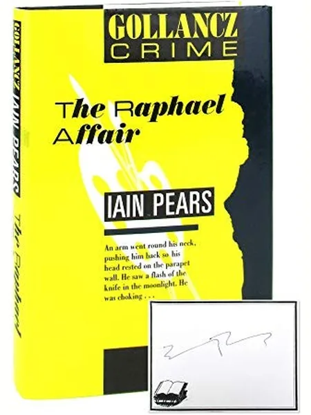 The Raphael Affair first edition cover, Gollancz 1990