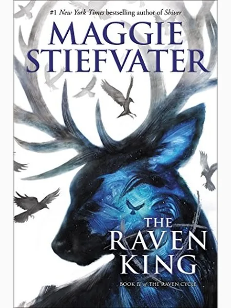 The Raven King, cover of another edition (the Scholastic 2016 cover is not yet photographed)