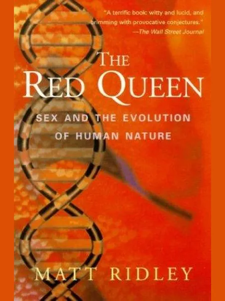 The Red Queen, cover of another edition (the Viking 1993 cover is not yet photographed)
