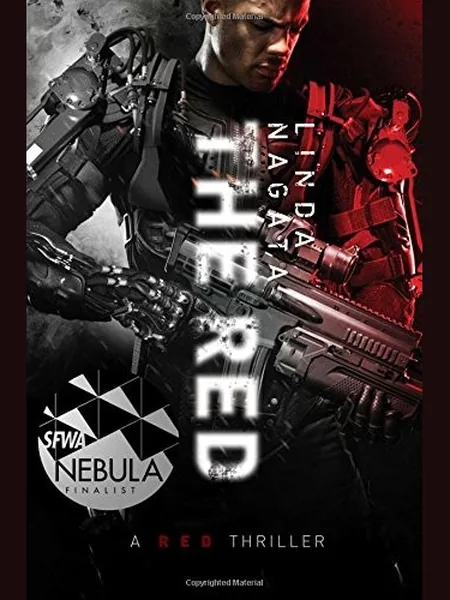 The Red, cover of another edition (the Simon & Schuster 2013 cover is not yet photographed)
