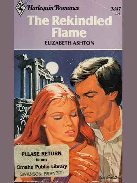 The Rekindled Flame cover, Harlequin 1980