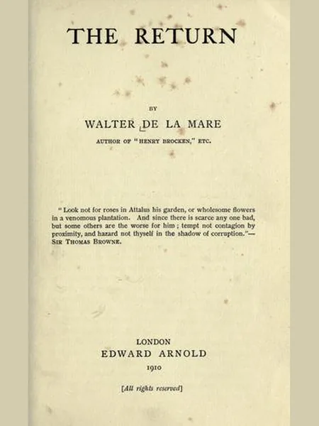 The Return cover