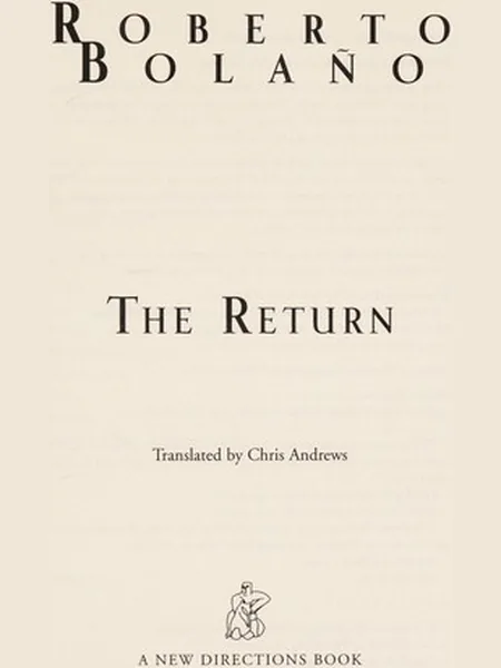 The Return first edition cover, New Directions 2010
