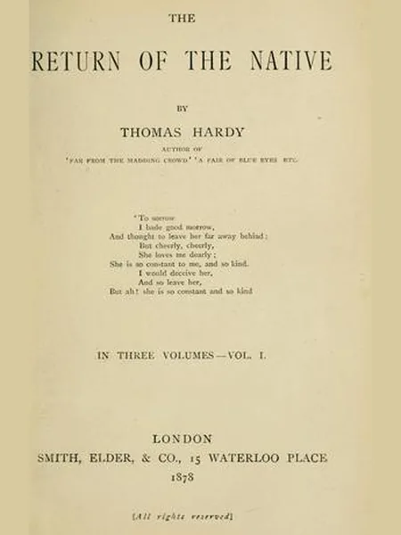 The Return of the Native cover