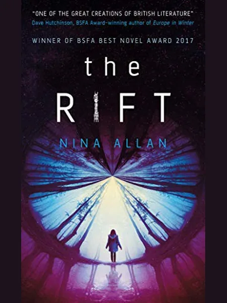 The Rift, cover of another edition (the Titan 2019 cover is not yet photographed)