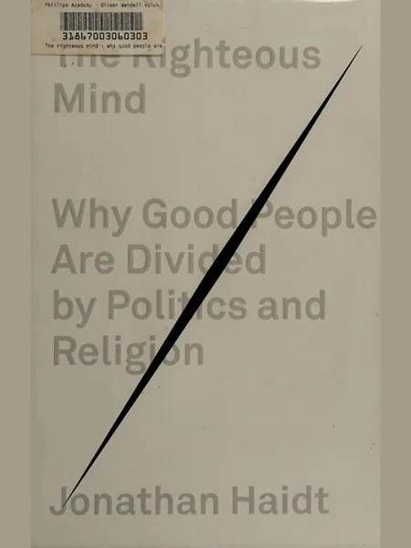 The Righteous Mind cover