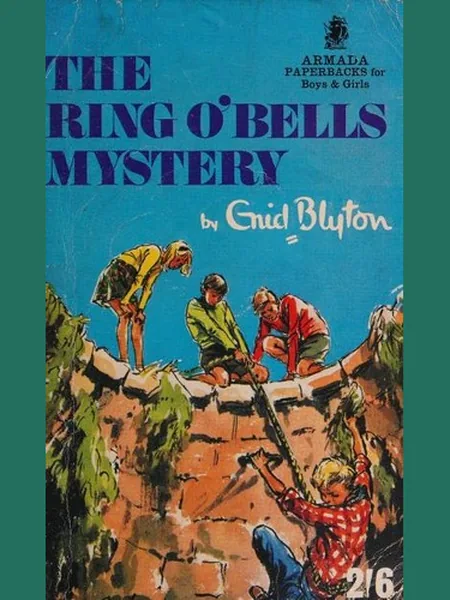 The Ring O'Bells Mystery, cover of another edition (the Armada 1951 cover is not yet photographed)