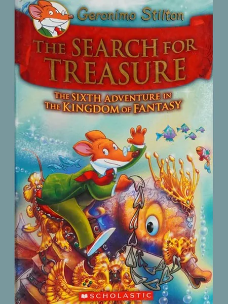 The Search for Treasure cover, Scholastic 2014