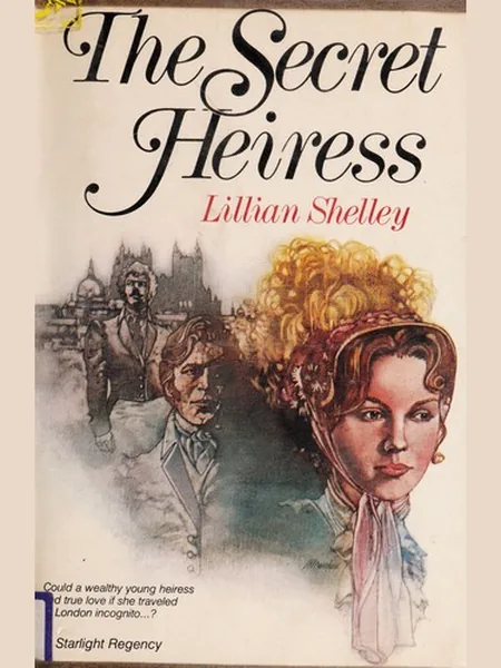 The Secret Heiress first edition cover, Doubleday 1982