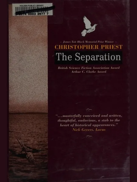 The Separation, cover of another edition (the Scribner 2001 cover is not yet photographed)
