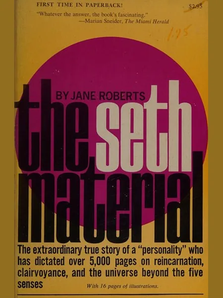 The Seth Material first edition cover, Buccaneer Books 1970