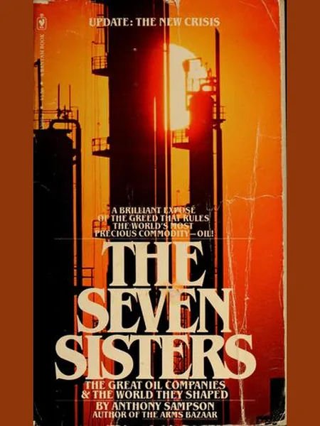 The Seven Sisters, cover of another edition (the Bantam Books 1974 cover is not yet photographed)