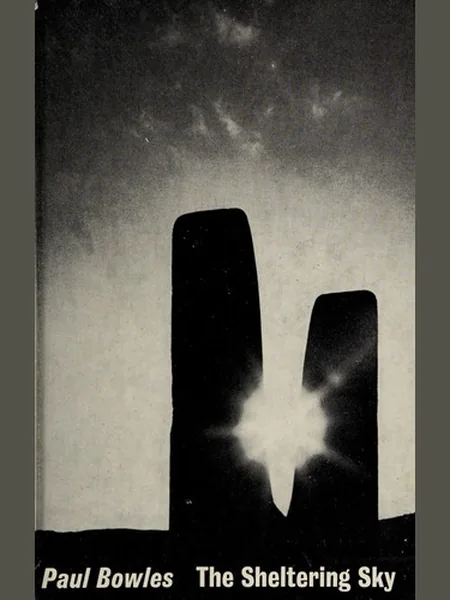 The Sheltering Sky, cover of another edition (the Penguin Books 1969 cover is not yet photographed)
