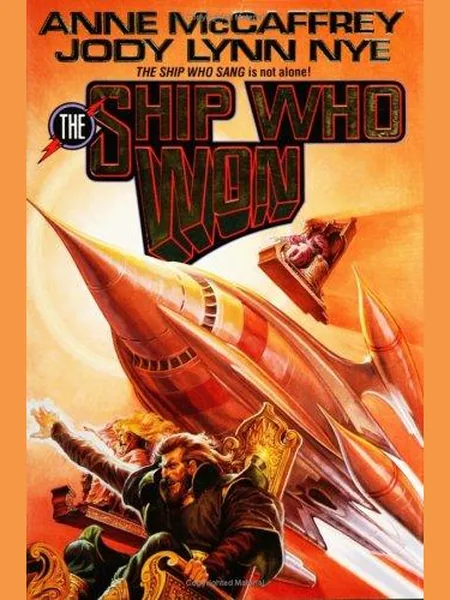 The Ship Who Won cover, Orbit 1995