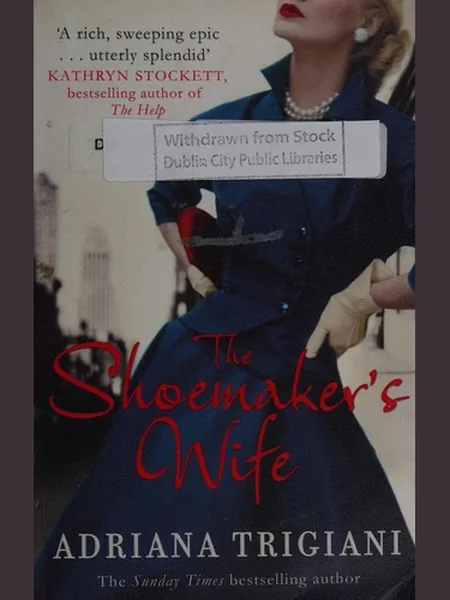 The Shoemaker's Wife first edition cover, Simon & Schuster 2011