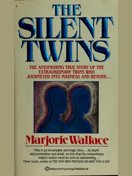 The Silent Twins, cover of another edition (the Prentice-Hall 1986 cover is not yet photographed)