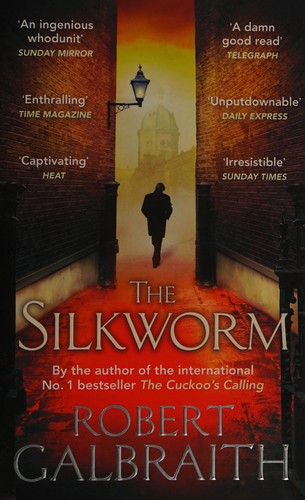 The Silkworm first edition cover, Sphere 2014