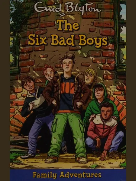 The Six Bad Boys, cover of another edition (the Armada Paperbacks 1968 cover is not yet photographed)
