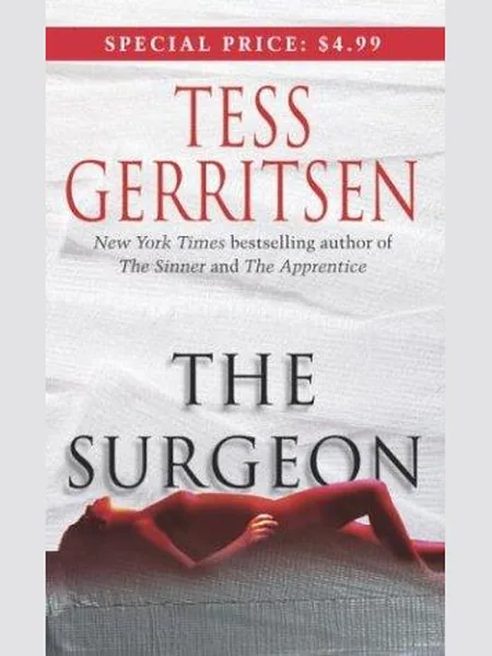 The Surgeon, cover of another edition (the Ballantine Books 2001 cover is not yet photographed)