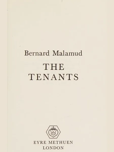 The Tenants cover, Eyre Methuen 1972