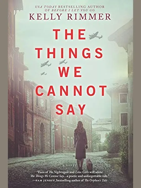 The Things We Cannot Say, cover of the Graydon House, 2019 edition (the Headline Publishing Group 2019 cover is not yet photographed)