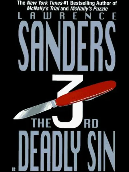 The Third Deadly Sin, cover of another edition (the Granada 1981 cover is not yet photographed)