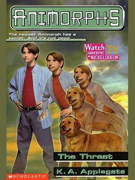 The Threat cover, Scholastic 1998