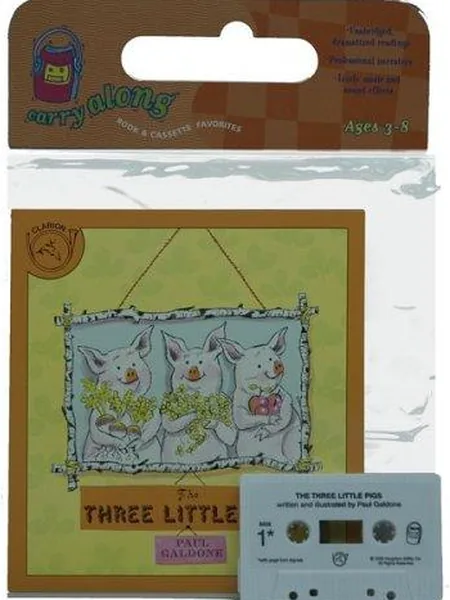 The Three Little Pigs, cover of another edition (the World's Work 1971 cover is not yet photographed)