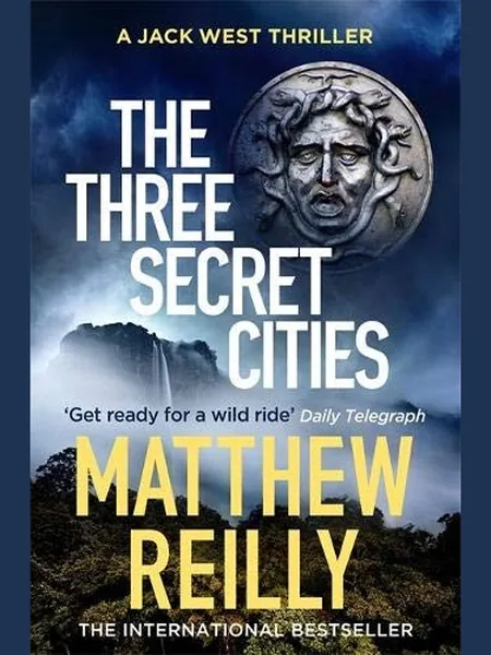 The Three Secret Cities first edition cover, Orion Publishing Group 2018
