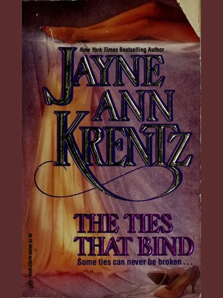 The Ties That Bind, cover of another edition (the Mills & Boon 1987 cover is not yet photographed)