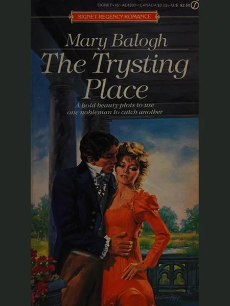 The Trysting Place first edition cover, Signet 1986