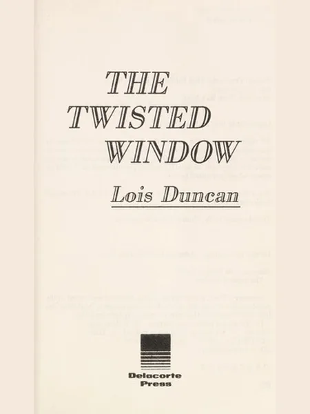 The Twisted Window cover