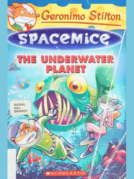 The Underwater Planet, cover of another edition (the Scholastic, Incorporated 2016 cover is not yet photographed)