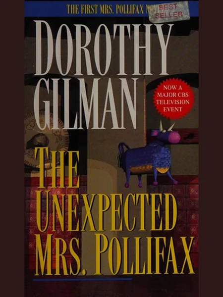 The Unexpected Mrs. Pollifax, cover of another edition (the Corgi 1992 cover is not yet photographed)